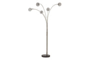 Winter Silver Finish Arc Lamp - DMV FurnitureFloor Lamps