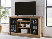 Wittenmyer Natural/Black 72" TV Stand - W794-68