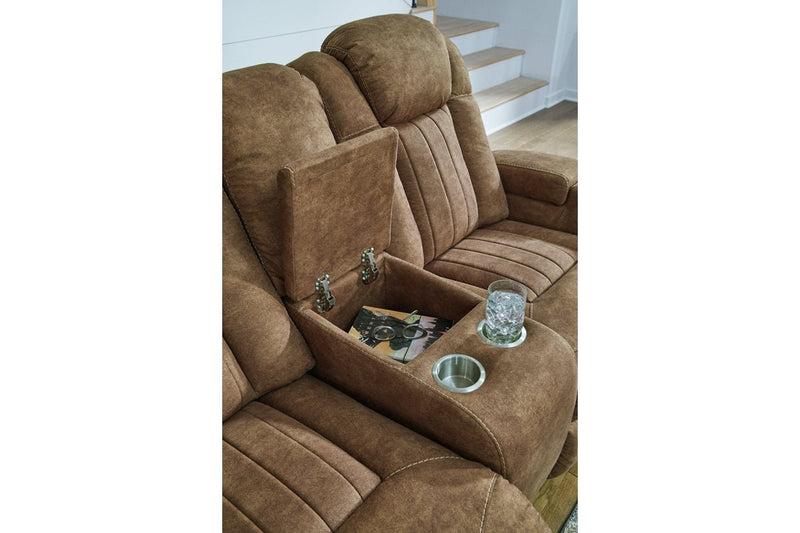 Wolfridge Brindle Power Reclining Living Room Set - DMV FurniturePower Reclining Living Room Set
