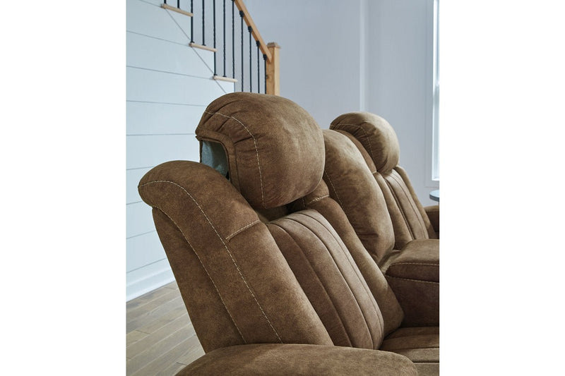 Wolfridge Brindle Power Reclining Living Room Set - DMV FurniturePower Reclining Living Room Set