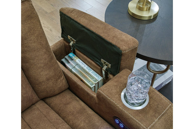Wolfridge Brindle Power Reclining Living Room Set - DMV FurniturePower Reclining Living Room Set