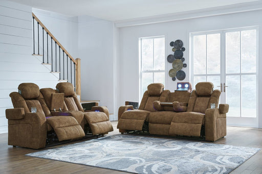 Wolfridge Brindle Power Reclining Living Room Set - DMV FurniturePower Reclining Living Room Set
