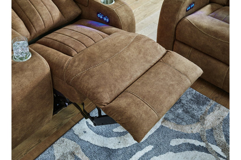 Wolfridge Brindle Power Reclining Living Room Set - DMV FurniturePower Reclining Living Room Set