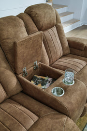Wolfridge Power Reclining Loveseat - DMV FurniturePower Reclining Loveseat