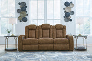 Wolfridge Sofa, Loveseat and Recliner in Brindle - PKG015543
