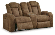 Wolfridge Sofa, Loveseat and Recliner in Brindle - PKG015543