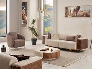 Wolker Chair in Light Brown - 200-SIM-WOL-GIRNE03-B