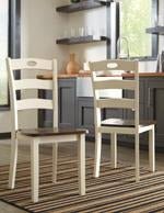 Woodanville Cream/Brown Dining Chair (Set of 2) - DMV FurnitureDining Chair