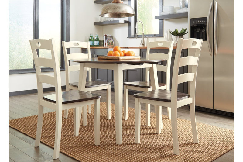 Woodanville Cream/Brown Dining Chair (Set of 2) - DMV FurnitureDining Chair