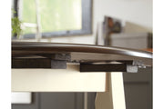 Woodanville Cream/Brown Dining Drop Leaf Table - DMV FurnitureDining Table