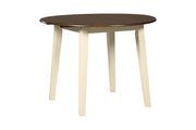 Woodanville Cream/Brown Dining Drop Leaf Table - DMV FurnitureDining Table