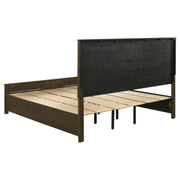 Woodmont 4-piece Eastern King Bedroom Set Golden Brown - 222631KE-S4