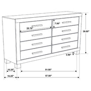 Woodmont 4-piece Queen Bedroom Set Rustic Golden Brown - 222631Q-S4