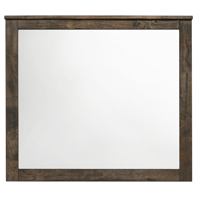 Woodmont Dresser Mirror Rustic Golden Brown - 222634