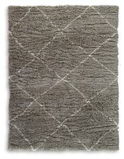 Wrenlow Gray/Cream Medium Rug - R407222