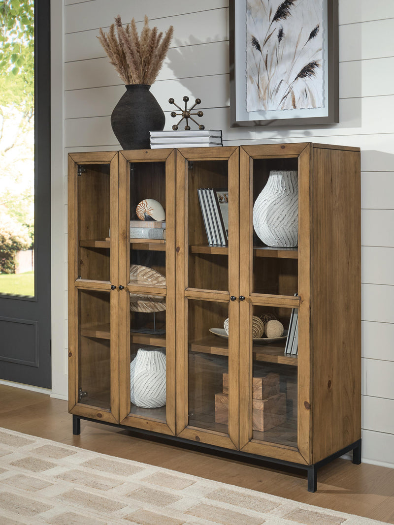 Wrenridge Gray Brown Accent Cabinet - A4000706