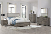 Wright 2-drawer Nightstand Bedside Table Brown Oak - 223342