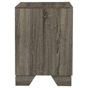 Wright 2-drawer Nightstand Bedside Table Brown Oak - 223342
