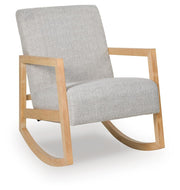 Wychworth Gray/Natural Accent Chair - A3000745