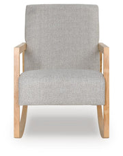Wychworth Gray/Natural Accent Chair - A3000745