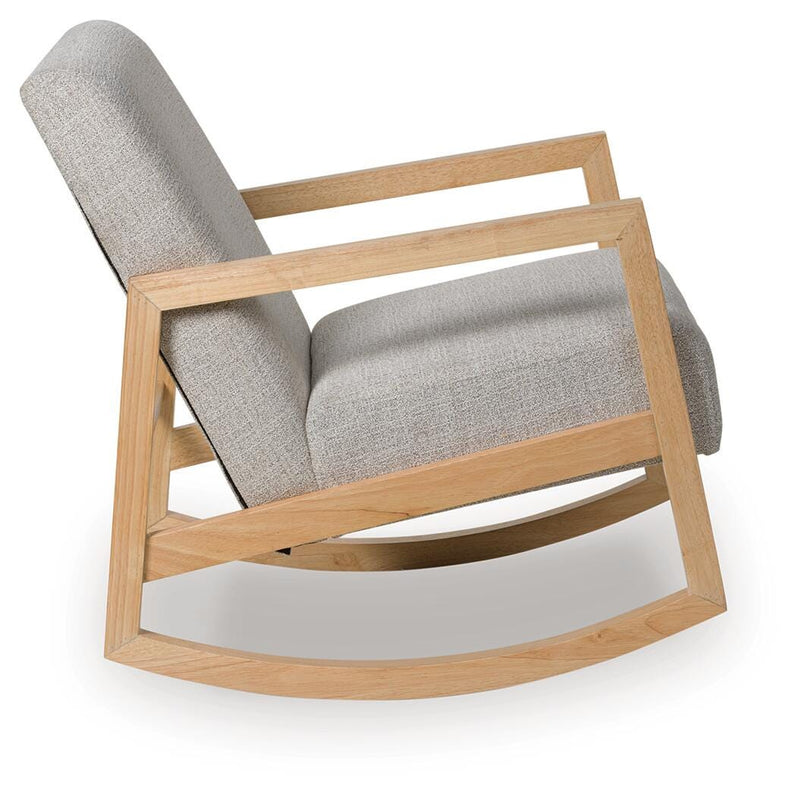 Wychworth Gray/Natural Accent Chair - A3000745