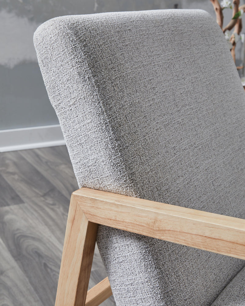 Wychworth Gray/Natural Accent Chair - A3000745