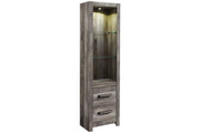 Wynnlow Gray 4 - Piece Entertainment Center with Electric Fireplace - DMV FurnitureEntertainment Center