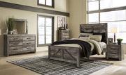 Wynnlow Gray Crossbuck Panel Bedroom Set - DMV FurnitureBedroom Set