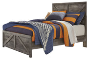 Wynnlow Gray Full Crossbuck Panel Bed - DMV FurnitureFull Bed