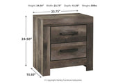 Wynnlow Gray Nightstand - DMV FurnitureNightstand