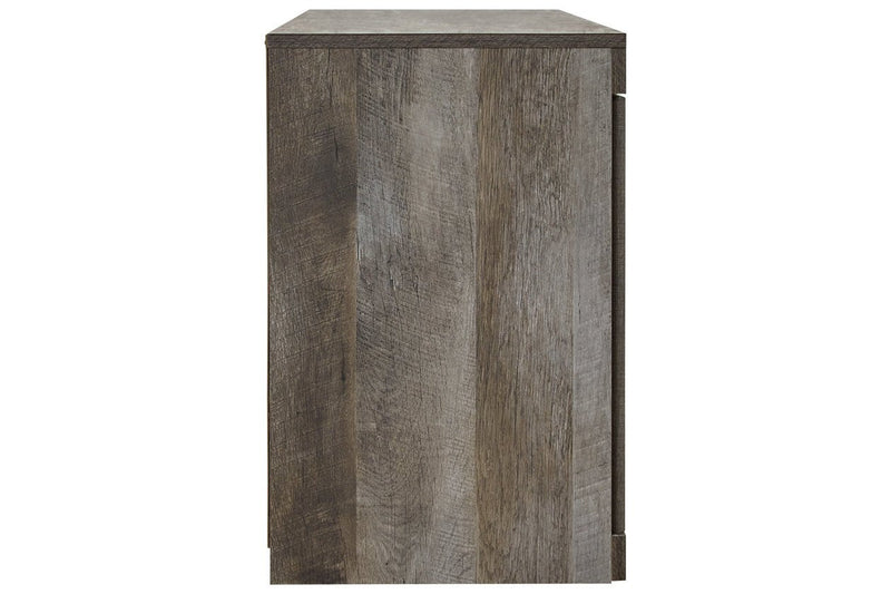 Wynnlow Gray TV Stand with Electric Fireplace - DMV FurnitureTV Stand