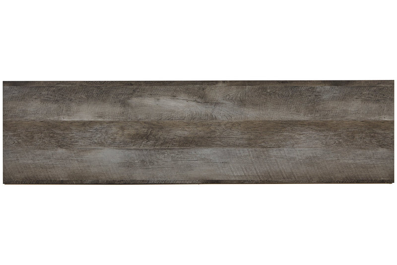Wynnlow Gray TV Stand with Electric Fireplace - DMV FurnitureTV Stand