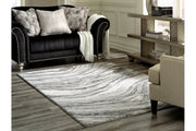 Wysdale Cream/Gray Large Rug - DMV FurnitureRug Large