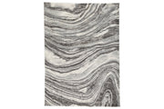 Wysdale Cream/Gray Large Rug - DMV FurnitureRug Large