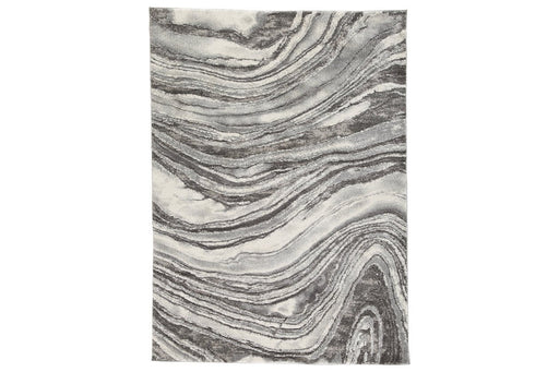 Wysdale Cream/Gray Large Rug - DMV FurnitureRug Large
