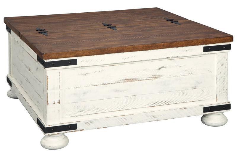 Wystfield White/Brown Coffee Table - DMV FurnitureCoffee Table