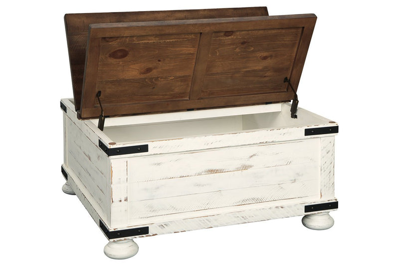 Wystfield White/Brown Coffee Table - DMV FurnitureCoffee Table