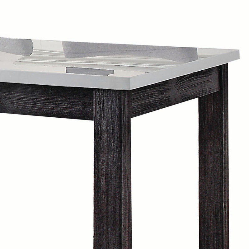 Yelena Counter Height Table W/Marble Top - 72940