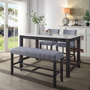 Yelena Counter Height Table W/Marble Top - 72940
