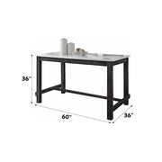 Yelena Counter Height Table W/Marble Top - 72940