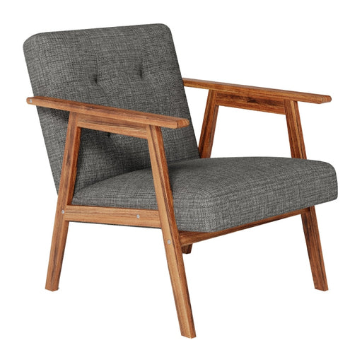 YM18835ACD02 Accent Chair (Gray) - YM18835ACD02