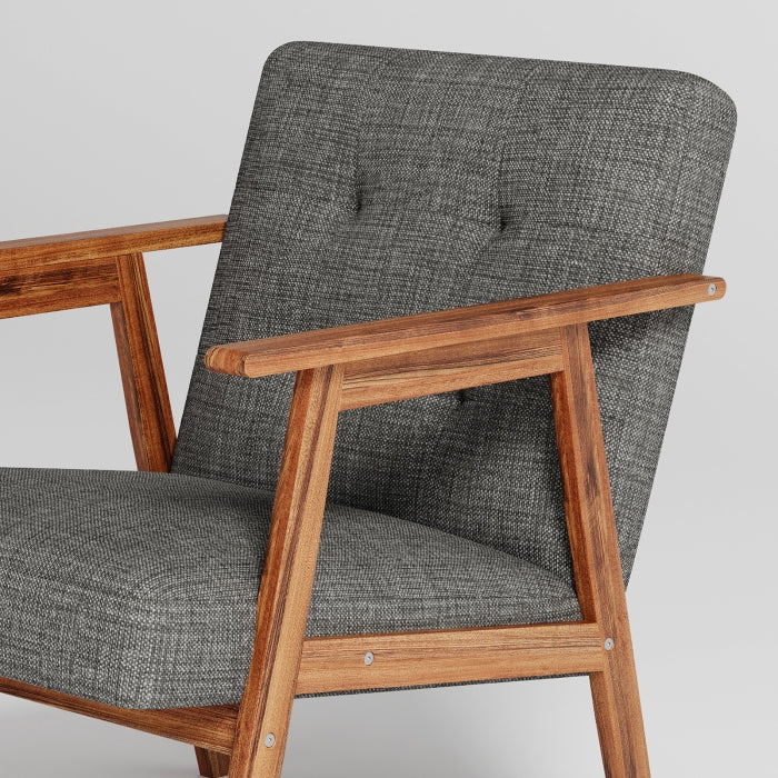 YM18835ACD02 Accent Chair (Gray) - YM18835ACD02