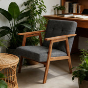 YM18835ACD02 Accent Chair (Gray) - YM18835ACD02