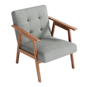 YM18835ACL01 Accent Chair (Light Gray) - YM18835ACL01