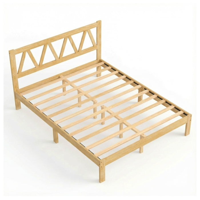 YM18835WFB02 Full Wooden Bed - YM18835WFB02