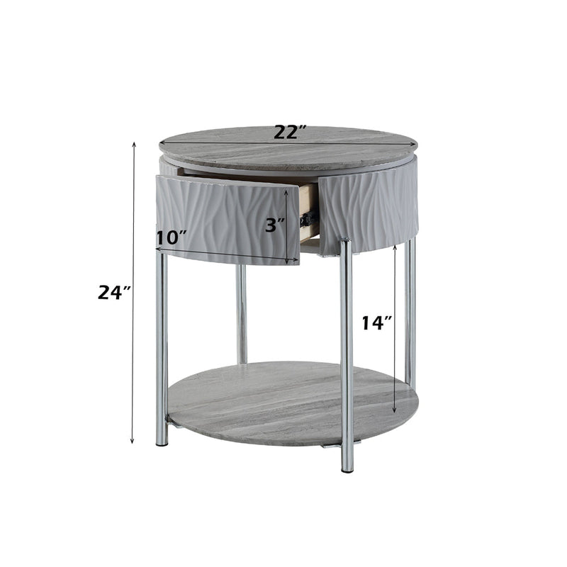 Yukino End Table - LV02412
