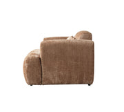 Yulia Coffee Boucle Chair - YULIACOFB-CHAIR