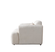 Yulia Ivory Boucle Chair - YULIAIVB-CHAIR