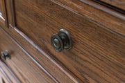 Zackaryn Warm Brown Dresser and Mirror - PCB807B1
