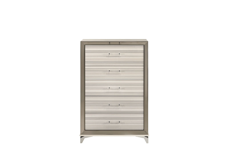 Zambrano White Chest - DMV FurnitureChest